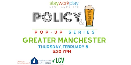 Policy & Pints Pop-up Series: Greater Manchester primary image