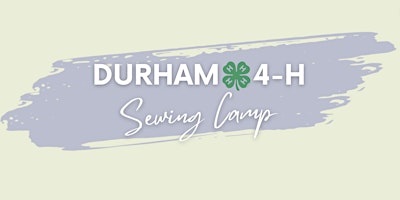 4-H Sewing Camp primary image