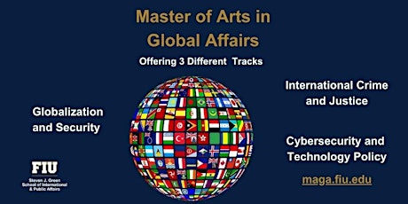 Primaire afbeelding van Master of Arts in Global Affairs Virtual Information Session