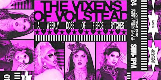 Hauptbild für VIXENS OF VOLSTEAD DRAG BRUNCH