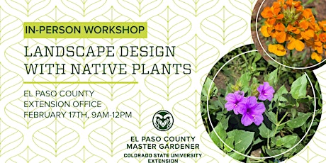 Landscape Design with Native Plants - IN PERSON primary image