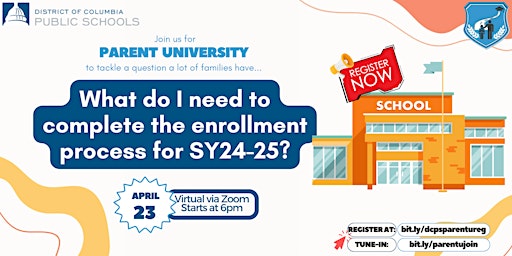Hauptbild für Steps to Complete the Enrollment Process for SY24-25