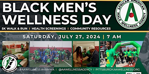 Imagen principal de Pittsburgh Black Men's Wellness Day 2024