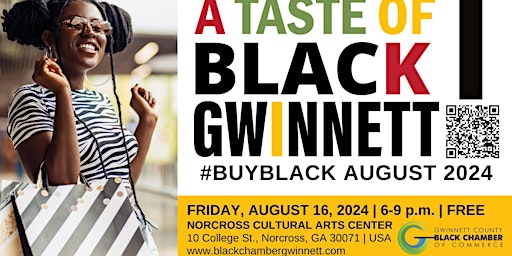 Primaire afbeelding van A Taste of Black Gwinnett - August 2024