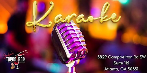 Thursday Night Karaoke at Gocha's Tapas Bar primary image
