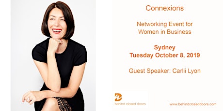 Sydney Connexions  - Networking for Business Women October 2019 primary image