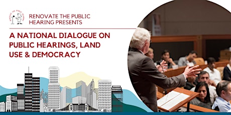 Imagem principal do evento National Dialogue on Public Hearings, Land Use and Democracy