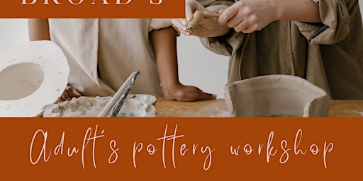 Adult pottery workshop and afternoon tea - Candles, wax melts & Incense primary image