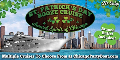 St. Patrick's Day Booze Cruise Aboard Spirit of Chicago primary image