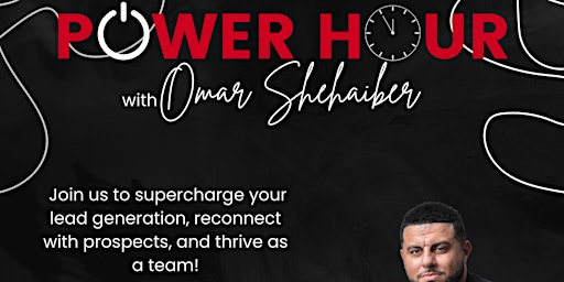 Imagem principal de Power Hour with Omar Shehaiber