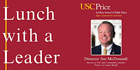 Imagem principal de Lunch with a Leader, Director Jim McDonnell