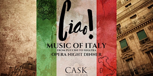 Imagem principal do evento Ciao!  Music Of Italy