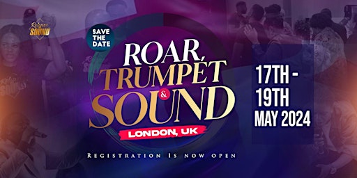 Imagem principal do evento Release The Sound 2024 - ROAR, TRUMPET AND SOUND.