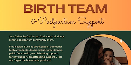 Imagen principal de Holistic birth, postpartum, pelvic health & breastfeeding support with dou