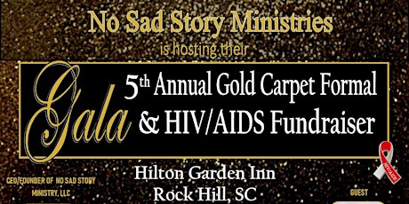 5th Annual Gold Carpet Formal Fundraiser Gala in Support of HIV/AIDS primary image