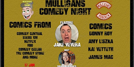 Mulligan's of Hoboken Stand Up Comedy Night primary image