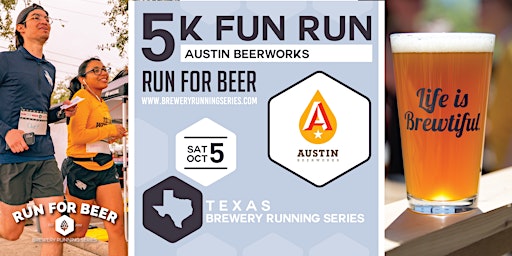 Imagem principal de 5k Beer Run x Austin Beerworks | 2024 Texas Brewery Running Series