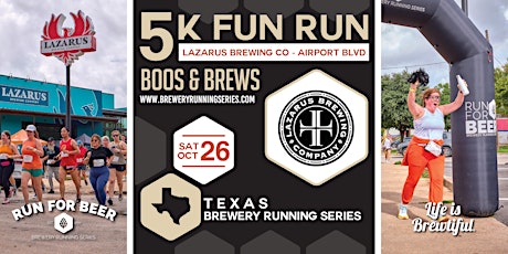 5k Beer Run x Lazarus Brewing | 2024 Texas Brewery Running Series