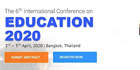 The 6th International Conference on Education – (ICEDU 2020)  primary image