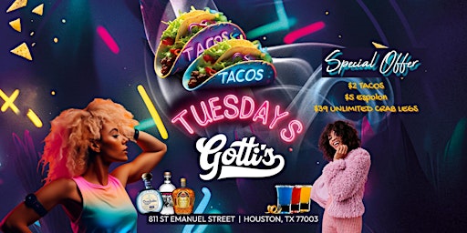 Imagem principal de $2 Taco Tuesday in Downtown (EADO)