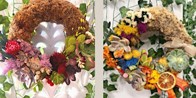 Image principale de Living Succulent Wreath Making Workshop