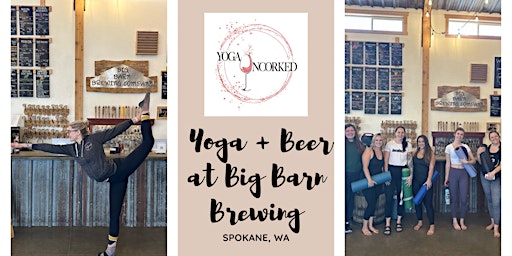 Imagem principal do evento Yoga + Beer at Big Barn Brewing!