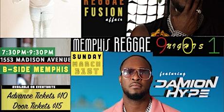 Memphis Reggae Nights feat. DAMION HYPE and DJ Static