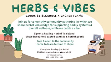 Imagem principal do evento Herbs + Vibes
