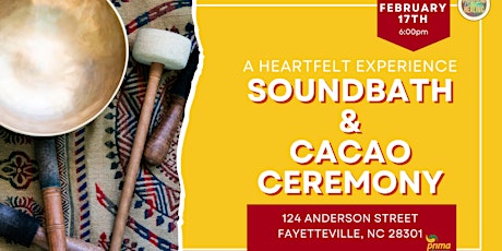 A Heartfelt Experience Sound Bath & Cacao Ceremony primary image