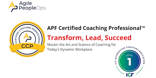 Imagen principal de APF Certified Coaching Professional  | July 23, 2024