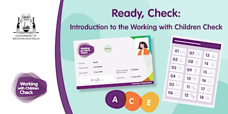 Ready, Check: Introduction to the Working with Children Check (online)