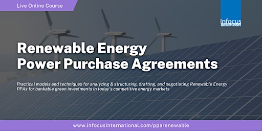 Imagen principal de Renewable Energy Power Purchase Agreements (August 2024)