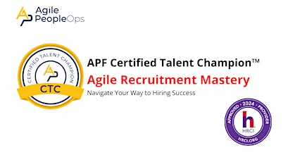 APF Certified Talent Champion™ (APF CTC™) | Apr 4 - 5, 2024