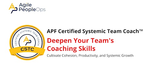 Imagen principal de APF Certified Systemic Team Coach | February 23, 2024