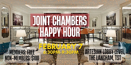 Immagine principale di February Joint-Chambers Happy Hour 