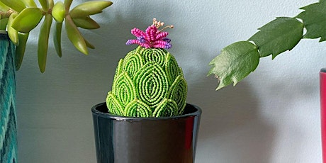 Beaded Cactus Workshop with Lesley Belton