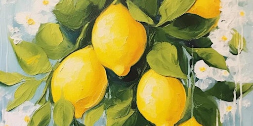 Imagem principal do evento Paint and Sip - Summer Lemons | The Counting House