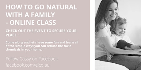 How to go natural with a family - ONLINE workshop primary image
