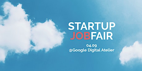 Primaire afbeelding van Startup Jobfair // June 2019