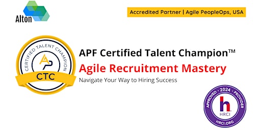 Imagen principal de APF Certified Talent Champion™ (APF CTC™) | Apr 10-11, 2024