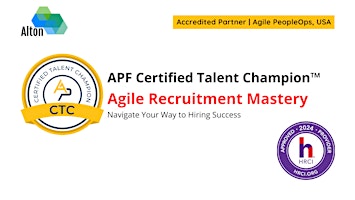 Imagen principal de APF Certified Talent Champion™ (APF CTC™) | Apr 17-18, 2024