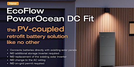1PM - EEL ABERDEEN - EcoFlow PowerOcean DC Battery - Installer Training