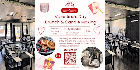 Valentines Day Candle Making & Brunch primary image