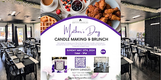 Immagine principale di Mother's Day Candle Making & Brunch 