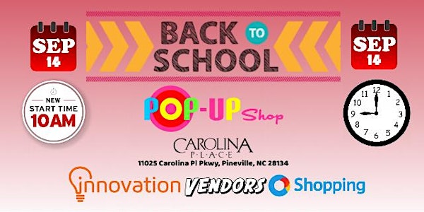 2019 Back 2 School Pop-Up Shop