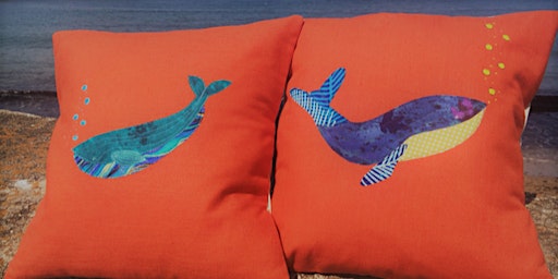 Primaire afbeelding van Appliqué panel creation - whale design