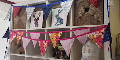 Sewing Machine Basics - Create Bright and Bold Bunting primary image
