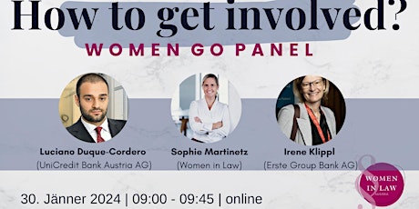 Hauptbild für Women go Panel: How to get involved?