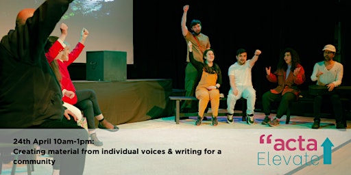 Hauptbild für Elevate - Creating material from individual voices & writing for community