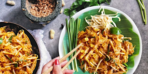 Imagem principal de In-Person Class: Better than takeout: Classic Pad Thai (Houston)